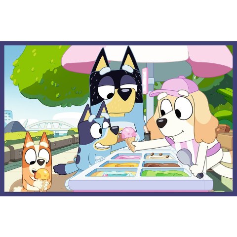 Puzzle - 2x24 - Zabawna Bluey - BBC Bluey Trefl 34446 Puzzle - 2x24 - Zabawna Bluey - BBC Bluey Trefl 34446