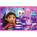 Puzzle - 2x24 - Zabawy z Gabby - Universal Gabbys Dollhouse Trefl 34433