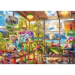 Puzzle - 2x500 - Sztuka malowaniaFSC Mix 70% 37530