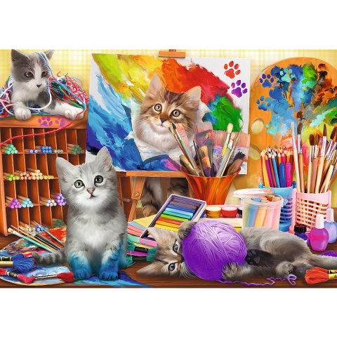 Puzzle - 2x500 - Sztuka malowaniaFSC Mix 70% 37530 Puzzle - 2x500 - Sztuka malowaniaFSC Mix 70% 37530