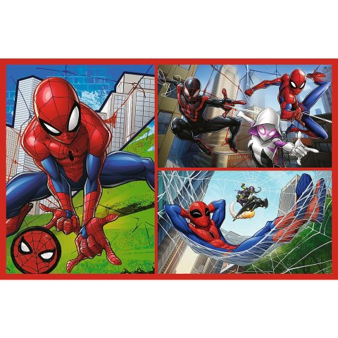 Puzzle - 2x70 - Pajęcze historie - Disney Marvel Spiderman Trefl 34443 Puzzle - 2x70 - Pajęcze historie - Disney Marvel Spiderman Trefl 34443