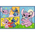 Puzzle - 2x70 - Ze Stitchem nie ma nudy - Disney Lilo and Stitch Trefl 34444