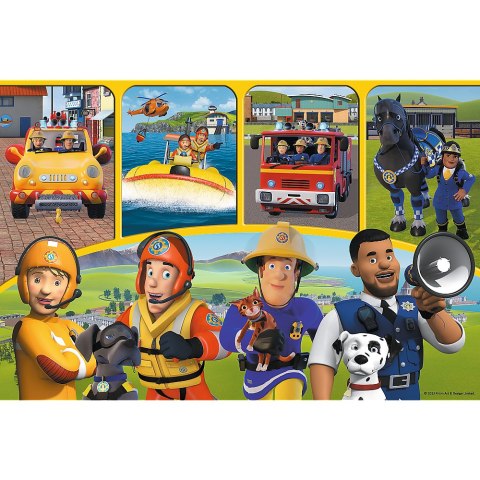 Puzzle - "24 Maxi" - Strażak Sam i przyjaciele Trefl 14356 Puzzle - "24 Maxi" - Strażak Sam i przyjaciele Trefl 14356
