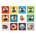 Puzzle - 2w1 + memos - Drużyna Strażaka Sama Trefl 93334
