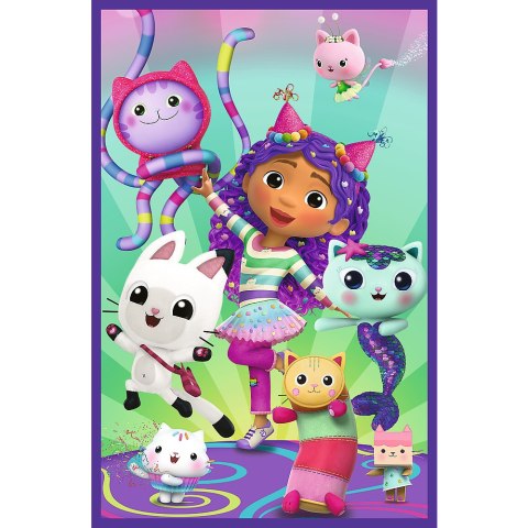 Puzzle 3x80 - Kolorowe dni Gabby Trefl 34882 Puzzle 3x80 - Kolorowe dni Gabby Trefl 34882