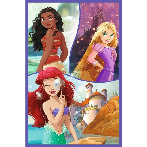 Puzzle - 3x80 - Księżniczki przyjaciółki - Disney Princess Trefl 34884 Puzzle - 3x80 - Księżniczki przyjaciółki - Disney Princess Trefl 34884