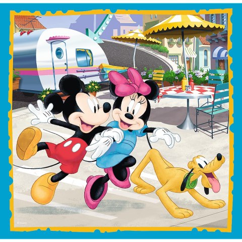 Puzzle - "3w1" - Myszka Miki z przyjaciółmi Trefl 34846 Puzzle - "3w1" - Myszka Miki z przyjaciółmi Trefl 34846