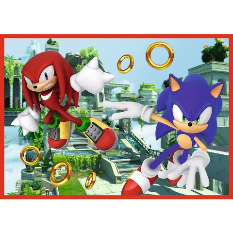 Puzzle - 4w1 - Przygody Sonica - SEGA Sonic The Hedgehog 34625 Puzzle - 4w1 - Przygody Sonica - SEGA Sonic The Hedgehog 34625