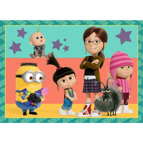 Puzzle - 4w1 - Zwariowane Minionki Trefl 34648 Puzzle - 4w1 - Zwariowane Minionki Trefl 34648