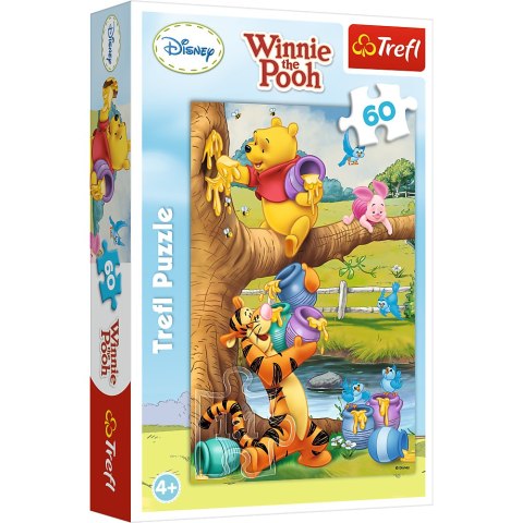 Puzzle - 60 - Małe co nieco - Disney Kubuś Puchatek 17264 Puzzle - 60 - Małe co nieco - Disney Kubuś Puchatek 17264
