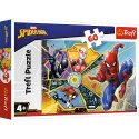 Puzzle - "60" - W sieci / Disney Marvel Spiderman Trefl 17372 Puzzle - "60" - W sieci / Disney Marvel Spiderman Trefl 17372