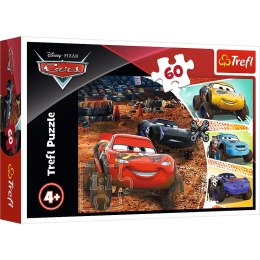 Puzzle - 60 - Zygzak McQueen z przyjaciółmi - Disney Cars 3 17327