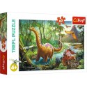 Puzzle 60 el. Wędrówka dinozaurów 17319 Puzzle 60 el. Wędrówka dinozaurów 17319