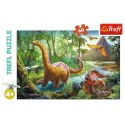 Puzzle 60 el. Wędrówka dinozaurów 17319 Puzzle 60 el. Wędrówka dinozaurów 17319