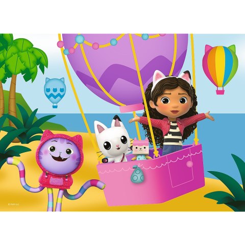 Puzzle - ''miniMaxi" - Kolorowy dzień Gabby / Universal Gabby's Dollhouse Trefl 56041 Puzzle - ''miniMaxi" - Kolorowy dzień Gabby / Universal Gabby's Dollhouse Trefl 56041