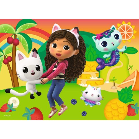 Puzzle - ''miniMaxi" - Kolorowy dzień Gabby / Universal Gabby's Dollhouse Trefl 56041 Puzzle - ''miniMaxi" - Kolorowy dzień Gabby / Universal Gabby's Dollhouse Trefl 56041