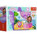 Puzzle - ''miniMaxi" - Kolorowy dzień Gabby / Universal Gabby's Dollhouse Trefl 56041