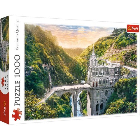 Puzzles - "1000" - Sanktuarium Las Lajas, Kolumbia Trefl 10724 Puzzles - "1000" - Sanktuarium Las Lajas, Kolumbia Trefl 10724