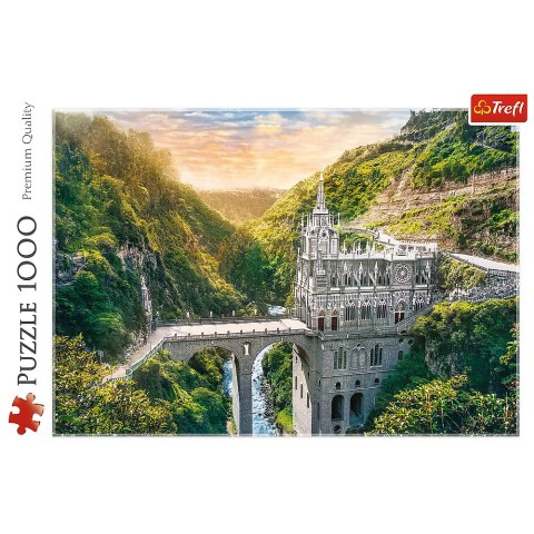 Puzzles - "1000" - Sanktuarium Las Lajas, Kolumbia Trefl 10724 Puzzles - "1000" - Sanktuarium Las Lajas, Kolumbia Trefl 10724