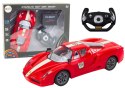 Auto Sportowe Zdalnie Sterowane Na Pilota 1:16 R/C Czerwone Auto Sportowe Zdalnie Sterowane Na Pilota 1:16 R/C Czerwone