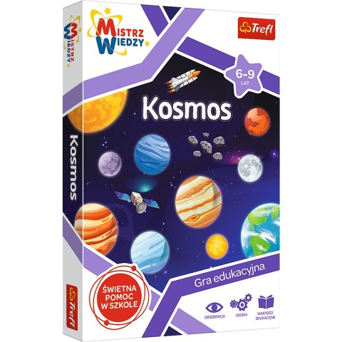 Gra Kosmos z Serii Mistrz Wiedzy Trefl 01956 Gra Kosmos z Serii Mistrz Wiedzy Trefl 01956