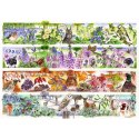 Puzzle - 1000 Premium Plus - Tea Time: Cztery pory roku Trefl 12078 Puzzle - 1000 Premium Plus - Tea Time: Cztery pory roku Trefl 12078