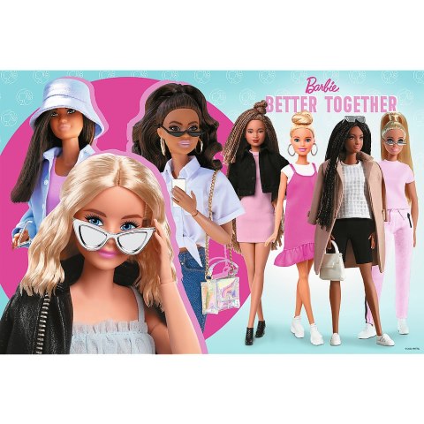 Puzzle - 160 - Barbie i jej świat / Mattel, Barbie 15419 Puzzle - 160 - Barbie i jej świat / Mattel, Barbie 15419