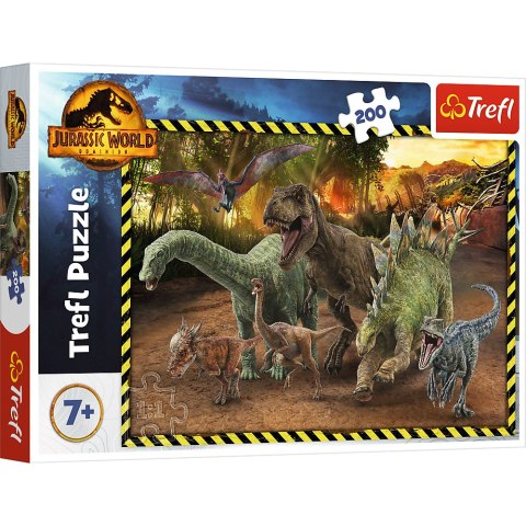 Puzzle - 200 - Dinozaury z Parku Jurajskiego Jurassic World 13287 Puzzle - 200 - Dinozaury z Parku Jurajskiego Jurassic World 13287