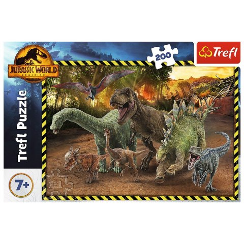 Puzzle - 200 - Dinozaury z Parku Jurajskiego Jurassic World 13287 Puzzle - 200 - Dinozaury z Parku Jurajskiego Jurassic World 13287