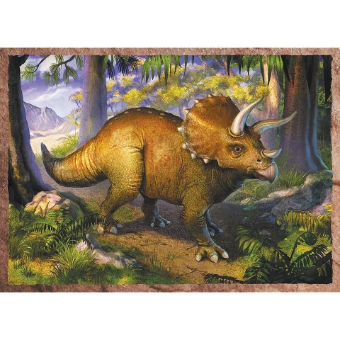 Puzzle - 4w1 - Ciekawe dinozaury / Trefl 34383 Puzzle - 4w1 - Ciekawe dinozaury / Trefl 34383