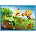 Puzzle - 4w1 - Przygody Pszczółki Mai Trefl 34356