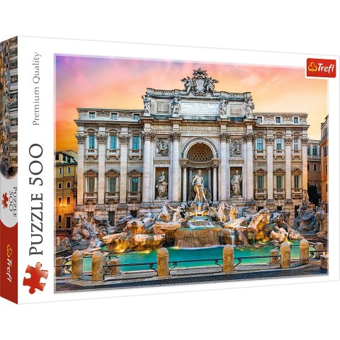 Puzzle 500 el. Fontanna di Trevi, Rzym Trefl 37292 Puzzle 500 el. Fontanna di Trevi, Rzym Trefl 37292