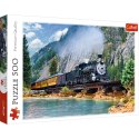 Puzzle 500 el. Górski pociąg Trefl 37379