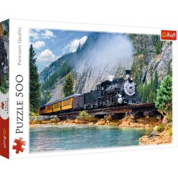 Puzzle 500 el. Górski pociąg Trefl 37379