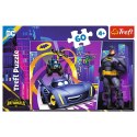 Puzzle - 60 - Batman i jego pojazdy Trefl 17400