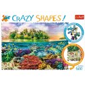 Puzzle - 600 Crazy Shapes - Tropikalna wyspa 11113 Puzzle - 600 Crazy Shapes - Tropikalna wyspa 11113