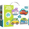 Puzzle - Baby Classic - Pojazdy transportowe / Trefl Baby 36075
