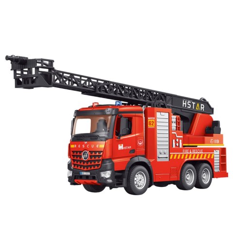 Wóz Strażacki Zdalnie Sterowany Wysuwana Drabina Rozpylanie Wody 2.4G 11CH Wóz Strażacki Zdalnie Sterowany Wysuwana Drabina Rozpylanie Wody 2.4G 11CH