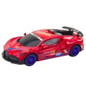 Auto Sportowe Czujnik Przeszkód Kula Led Obrót 360° Światła Dźwięk Czerwone Auto Sportowe Czujnik Przeszkód Kula Led Obrót 360° Światła Dźwięk Czerwone