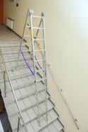 DRABINA ALUMINIOWA 3-ELEMENTOWA 510CM 8+8+8 SZCZEBLI DRABINA ALUMINIOWA 3-ELEMENTOWA 510CM 8+8+8 SZCZEBLI
