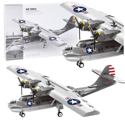 Klocki Konstrukcyjne Samolot PBY-5A Catalina 364el Klocki Konstrukcyjne Samolot PBY-5A Catalina 364el