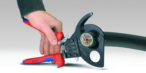 NOŻYCE DO KABLI 280MM, MECHANIZM ZAPADKOWY NOŻYCE DO KABLI 280MM, MECHANIZM ZAPADKOWY