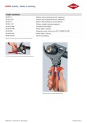 NOŻYCE DO KABLI 280MM, MECHANIZM ZAPADKOWY NOŻYCE DO KABLI 280MM, MECHANIZM ZAPADKOWY