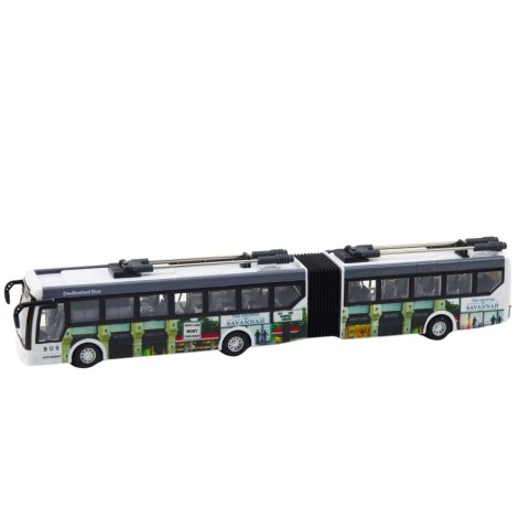 Trolejbus Miejski Zdalnie Sterowany RC Światła Transport Publiczny Trolejbus Miejski Zdalnie Sterowany RC Światła Transport Publiczny