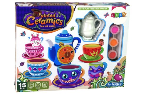 Zestaw Kreatywny Do Herbaty DIY Farby Porcelana Zestaw Kreatywny Do Herbaty DIY Farby Porcelana