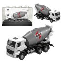 Betoniarka Metalowa Model Kolekcjonerski Huina Biała 1:80 Betoniarka Metalowa Model Kolekcjonerski Huina Biała 1:80