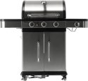 GRILL GAZOWY 3+1, STAL NIERDZEWNA 11.2KW GRILL GAZOWY 3+1, STAL NIERDZEWNA 11.2KW