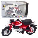 Motocykl Retro Klasyczny Metalowy Światła Czerwony 1:12 Motocykl Retro Klasyczny Metalowy Światła Czerwony 1:12