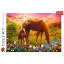 Puzzle - 500 - Konie na łące Trefl 37451 Puzzle - 500 - Konie na łące Trefl 37451