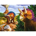 Puzzle - miniMaxi - Poznaj świat dinozaurów - Trefl 56036 Puzzle - miniMaxi - Poznaj świat dinozaurów - Trefl 56036